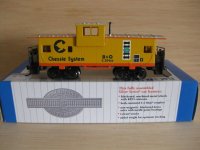 HO - Bachmann - ref.17709 - Caboose "Chessie System"