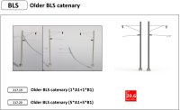 N-train - ref.217.20 - Catenaria BLS antigua (A+B) (diez unidades)