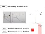 N-train - ref.217.08 - Cateniaria SBB ruta del Gotthard (A+B) 23.2 mm (diez unidades)