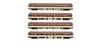 Mftrain - ref.N71017 - Set de 4 Coches Estrella 12000 Renfe, ep.VI 