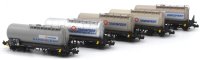 Mftrain - ref.N71024 - Set 5 Cisternas Zaes "Tren aceitero Transfesa", época VI 