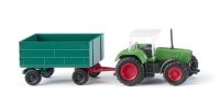 Wiking - ref.096002 - Tractor Fendt con remolque