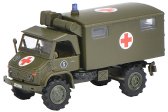 Schuco - ref.452625100 - Unimog S404 verde ambulancia "Bundeswehr"