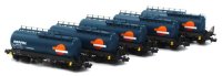 Mftrain - ref.N71020 - Set 5 Cisternas Zaes "Repsol-Transfesa", época V/VI 