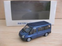 HO - Rietze - ref.21500 - Ford Transit azul metalizada