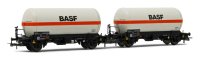 Rivarossi - ref.HR6618 - Set 2 cisternas "BASF" de la DB, Ep.IV-V 