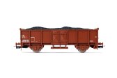 Jouef - ref.HJ5703 - Vagón borde alto marrón con carbón SNCF 