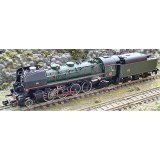  Arnold - ref.HNS2542 - Locomotora vapor SNCF 141R 1244 verde con tender fuel 