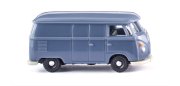 Wiking - ref.093203 - Volkswagen T1 furgoneta azul grisaceo