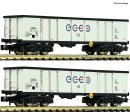 Fleischmann - ref.841014 - Set de dos vagones bordes altos Eaos Ecco Rail (CH)