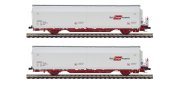 HO - Mabar - ref.87514 - Set 2 vagones Hbbills-uy OBB Rail Cargo Austria