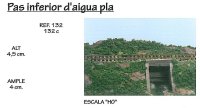 HO - Arquitren - ref.132C - Paso de agua plano gris