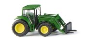 Wiking - ref.095837 - Tractor John Deere 6820S con horquilla 