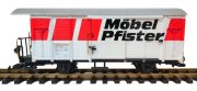  LGB - ref.45810 - Vagón cerrado blanco RhB Gbk-v 5613 Möbel Pfister  