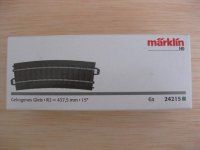 Märklin - ref.24215 - Curva R2 = 437.5 mm 15º