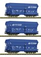 Fleischmann - ref.6660086 - Set 3 vagones tolva descarga automática PKP Cargo