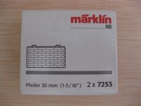 Märklin - ref.7253 - 2 pilares de 3 cm de altura