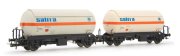 Electrotren - ref.HE6070 - Set 2 vagones cisternas PR gas RENFE "Saltra", Ep.IV 