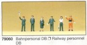 Preiser - ref.79060 - Personal ferroviario DB 
