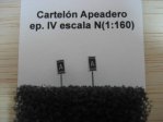 Parvus - Cartelones Apeadero época IV