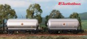 Electrotren - ref.HE6073 - Set 2 vagones cisternas PR RENFE "Butano", Ep.III-IV 