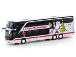 Minis - ref.LC4463 - Setra S 431 DT DB IC-Bus "Frohe Weihnachten" 