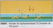 Preiser - ref.79091 - Niños en la piscina