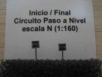 Parvus - Cartelones Inicio-Final circuito Paso a nivel