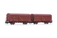 Arnold - ref.HN6518 - Set 2 vagones cerrados tipo J2 "Vagones Aislantes", Ep.IV 