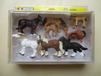 HO - Noch - ref.15762 - Caballos percherones o de tiro 