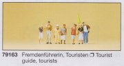 Preiser - ref.79163 - Turistas con guía turístico 