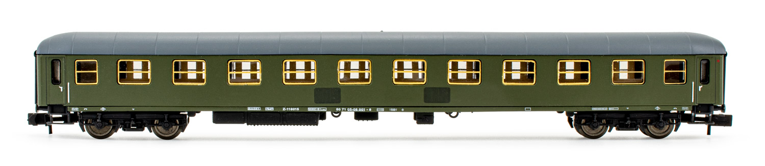 Arnold - ref.HN4293 - Vagón Z-118000 verde oliva Ejército Español época V 