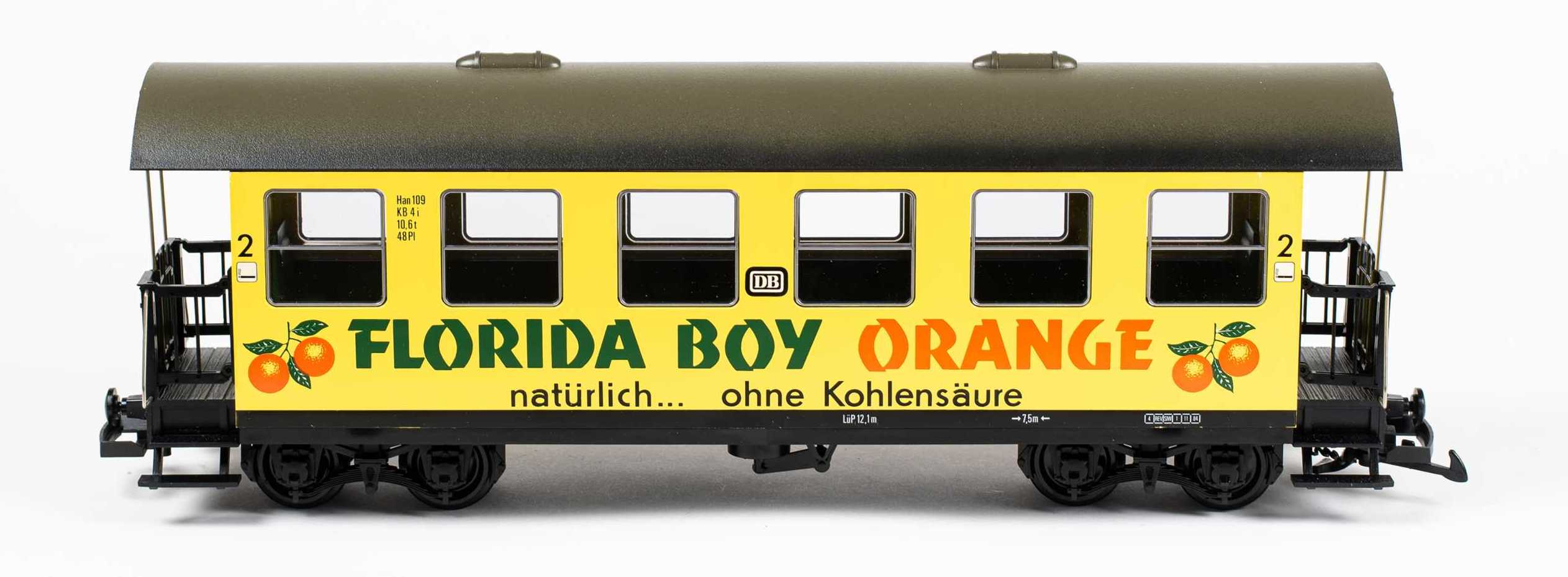  LGB - ref.3072 - Coche de viajeros DB "Florida Boy Orange" 