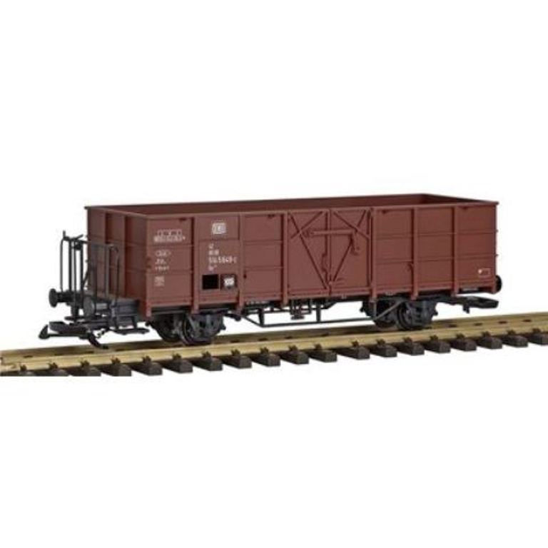  LGB - ref.45883 - Vagón borde alto marrón de la DB 