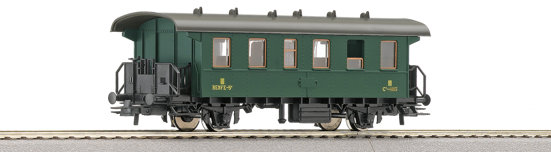  HO - Roco - ref.54332 - Coche de pasajeros de 3a clase, RENFE